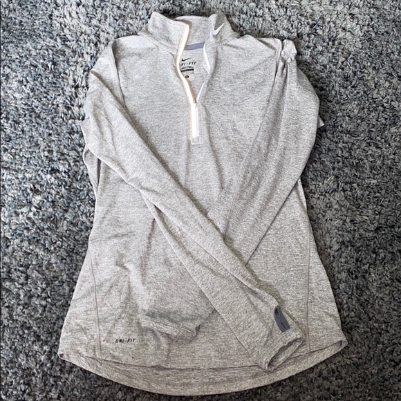 Nike Tops - Nike half zip dri fit small